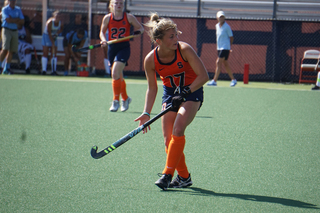 Emma Tufts and the SU offense totaled nine shots on goal, forcing North Carolina goalkeeper Amanda Hendry to make seven saves. 