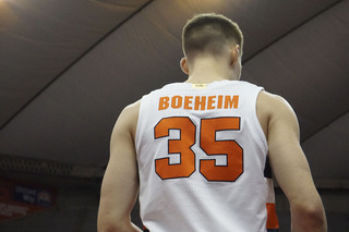 Boeheim scored 14 points in the Carrier Dome. 
